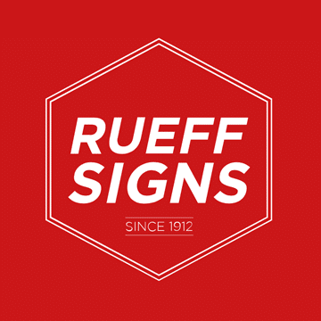 rueff signs logo square